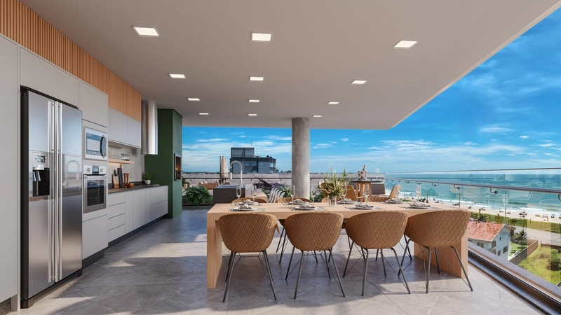 Apartamento frente mar em Balneario Piçarras: 7ª foto da galeria de imagens do imóvel
