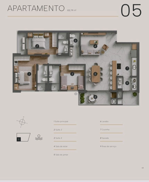 Apartamento frente mar em Balneario Piçarras: 16ª foto da galeria de imagens do imóvel