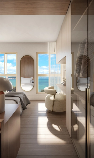 APTO 03 suítes frente mar na praia de Penha, com vista permanente: 13ª foto da galeria de imagens do imóvel