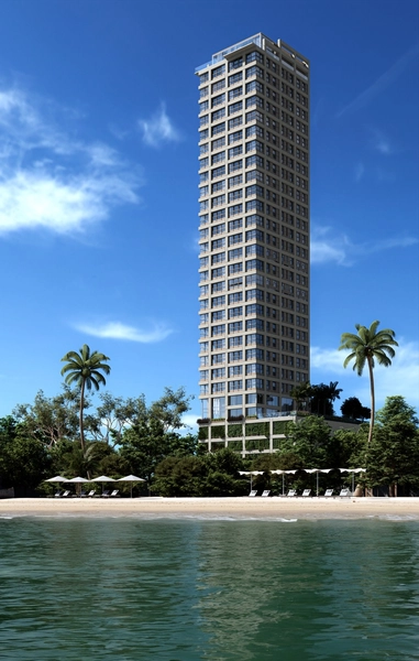 APTO 03 suítes frente mar na praia de Penha, com vista permanente: 3ª foto da galeria de imagens do imóvel