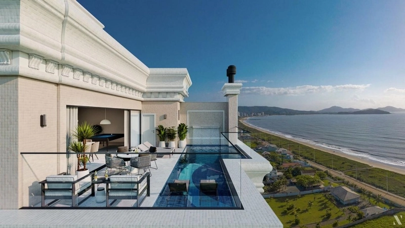 Cobertura duplex com 04 suítes e piscina privativa, frente mar: 2ª foto da galeria de imagens do imóvel