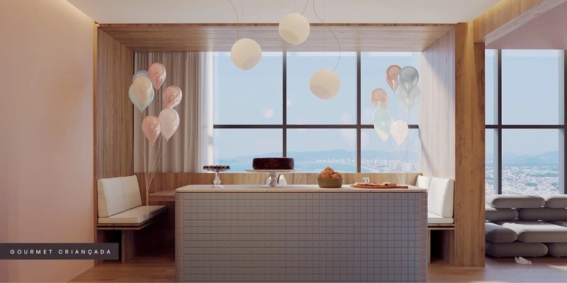 APTOs 03 suítes com 02 vagas e vista para praia do Grant: 19ª foto da galeria de imagens do imóvel