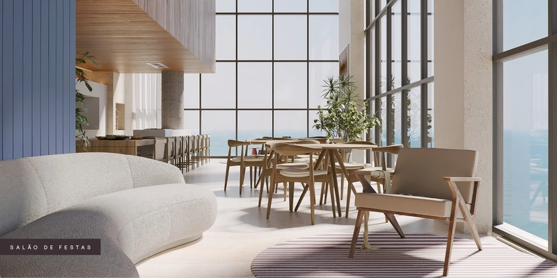 APTOs 03 suítes com 02 vagas e vista para praia do Grant: 13ª foto da galeria de imagens do imóvel