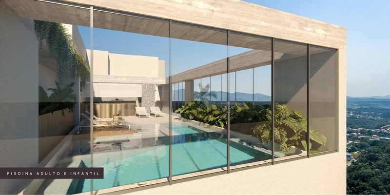 APTOs 03 suítes com 02 vagas e vista para praia do Grant: 8ª foto da galeria de imagens do imóvel