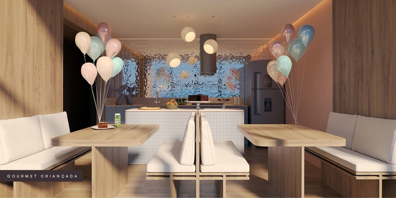 APTOs 03 suítes com 02 vagas e vista para praia do Grant: 20ª foto da galeria de imagens do imóvel