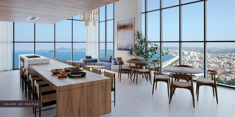 APTOs 03 suítes com 02 vagas e vista para praia do Grant: 10ª foto da galeria de imagens do imóvel