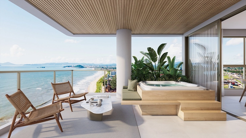 Positano - APTOS 03 ou 04 suítes pé na areia na praia do Tabuleiro.: 17ª foto da galeria de imagens do imóvel