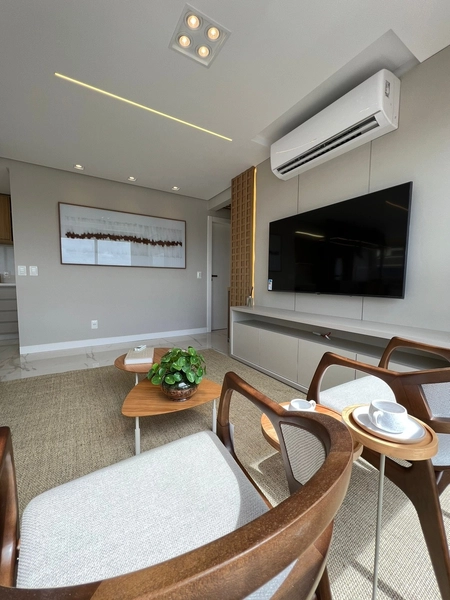 Apartamento com 2 suítes mobiliado e decorado!: 2ª foto da galeria de imagens do imóvel