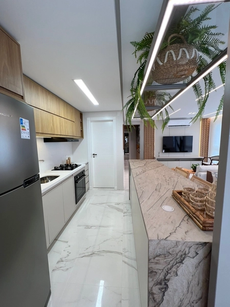 Apartamento com 2 suítes mobiliado e decorado!: 5ª foto da galeria de imagens do imóvel