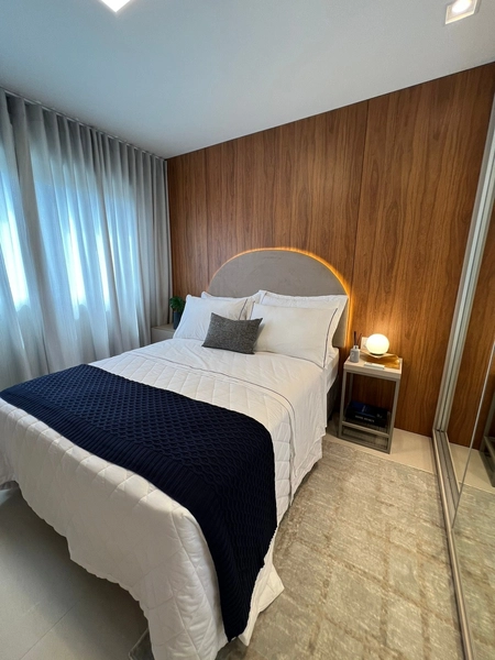 Apartamento com 2 suítes mobiliado e decorado!: 8ª foto da galeria de imagens do imóvel