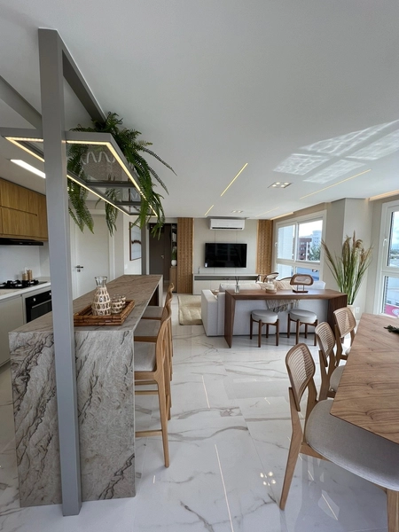 Apartamento com 2 suítes mobiliado e decorado!: 3ª foto da galeria de imagens do imóvel