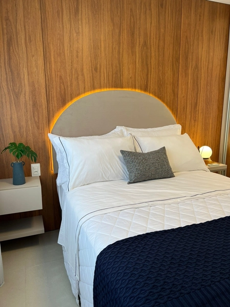 Apartamento com 2 suítes mobiliado e decorado!: 10ª foto da galeria de imagens do imóvel