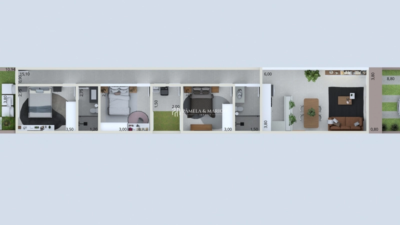 3 DORMITÓRIOS: 6ª foto da galeria de imagens do imóvel