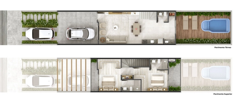 2 DORMITÓRIOS: 4ª foto da galeria de imagens do imóvel