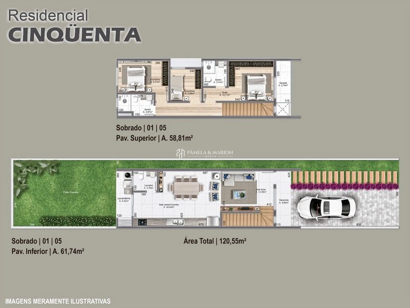 3 DORMITÓRIOS: 3ª foto da galeria de imagens do imóvel