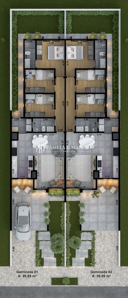 CASA GEMINADA: 7ª foto da galeria de imagens do imóvel