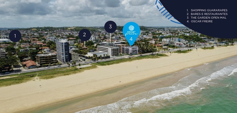 Apartamento a venda | 2 quartos | Beira mar | Piedade: 6ª foto da galeria de imagens do imóvel