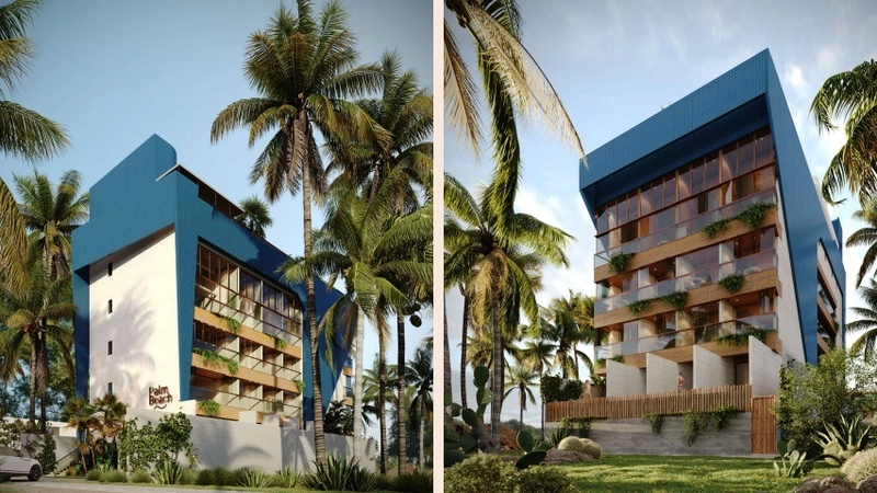 Apartamentos Studio com Vista Panorâmica e Lazer Completo na Praia