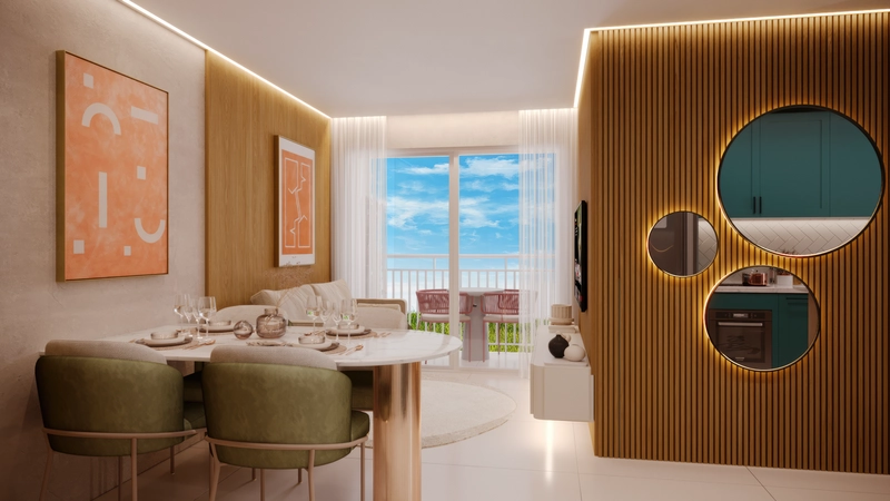 Apartamento na Várzea,  2 quartos com suíte,  próximo ao TIP