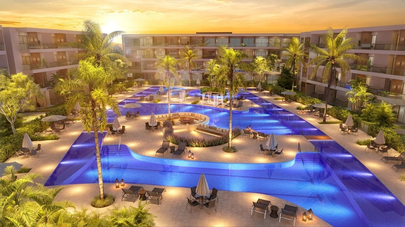 Apartamento a venda na praia de Muro Alto - 1 e 2 quartos