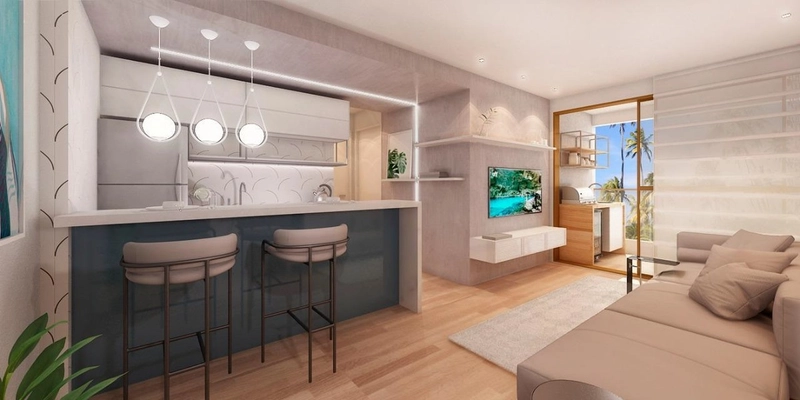 Apartamento a venda na praia de Muro Alto - 1 e 2 quartos: 24ª foto da galeria de imagens do imóvel