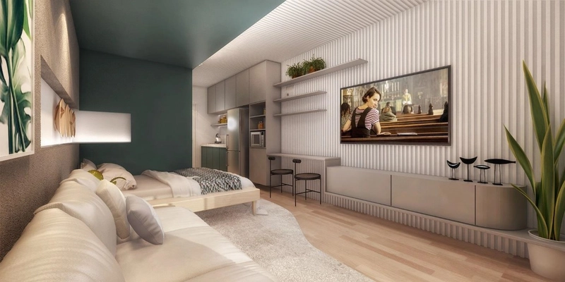 Apartamento a venda na praia de Muro Alto - 1 e 2 quartos: 21ª foto da galeria de imagens do imóvel