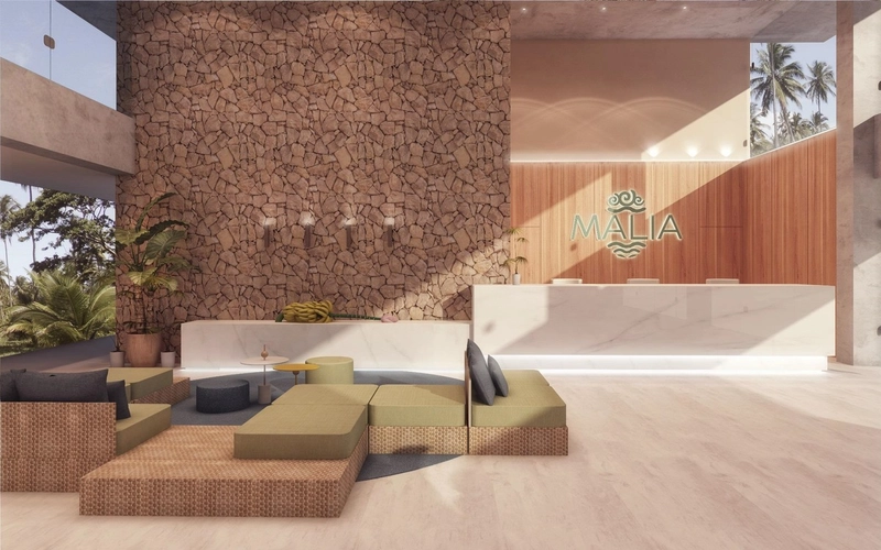 Apartamento a venda na praia de Muro Alto - 1 e 2 quartos: 8ª foto da galeria de imagens do imóvel