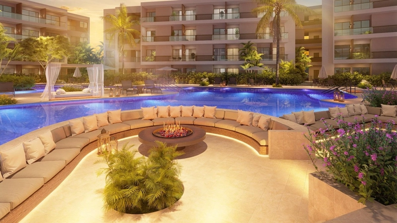 Apartamento a venda na praia de Muro Alto - 1 e 2 quartos: 2ª foto da galeria de imagens do imóvel