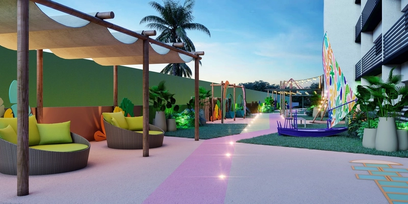 Apartamento a venda em Muro Alto com vista mar sendo 2 quartos, suíte: 9ª foto da galeria de imagens do imóvel