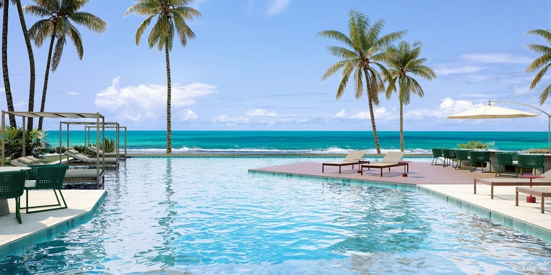 Apartamento a venda em Muro Alto com vista mar sendo 2 quartos, suíte: 2ª foto da galeria de imagens do imóvel