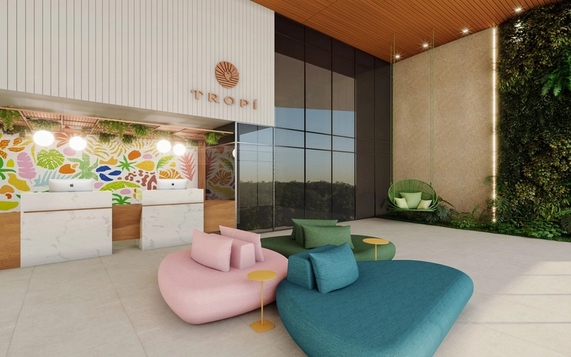 Apartamento a venda em Muro Alto com vista mar sendo 2 quartos, suíte: 14ª foto da galeria de imagens do imóvel