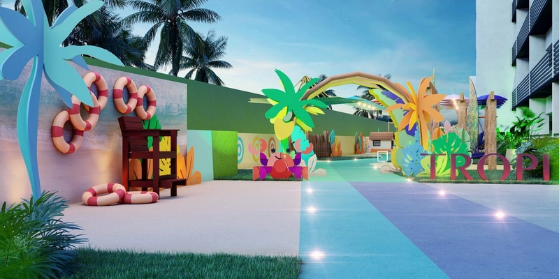 Apartamento a venda em Muro Alto com vista mar sendo 2 quartos, suíte: 6ª foto da galeria de imagens do imóvel