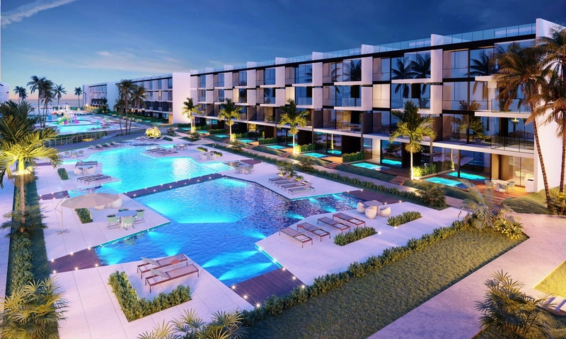 Apartamento a venda em Muro Alto com vista mar sendo 2 quartos, suíte: 1ª foto da galeria de imagens do imóvel