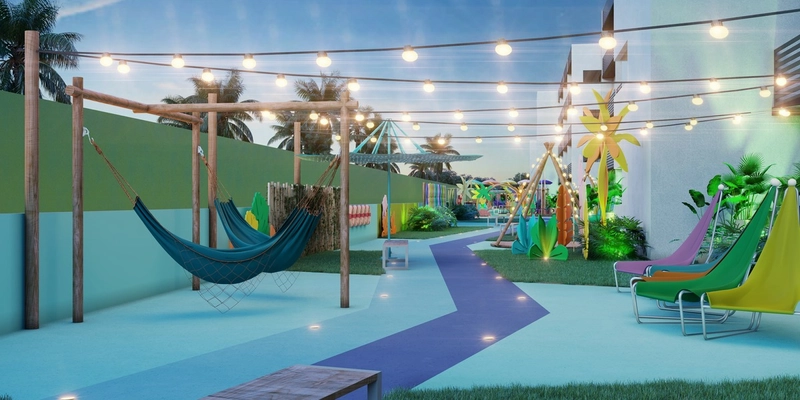 Apartamento a venda em Muro Alto com vista mar sendo 2 quartos, suíte: 8ª foto da galeria de imagens do imóvel