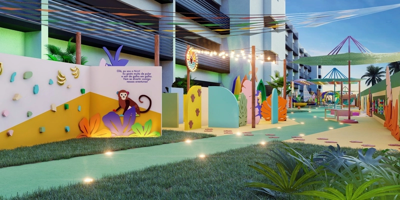 Apartamento a venda em Muro Alto com vista mar sendo 2 quartos, suíte: 5ª foto da galeria de imagens do imóvel