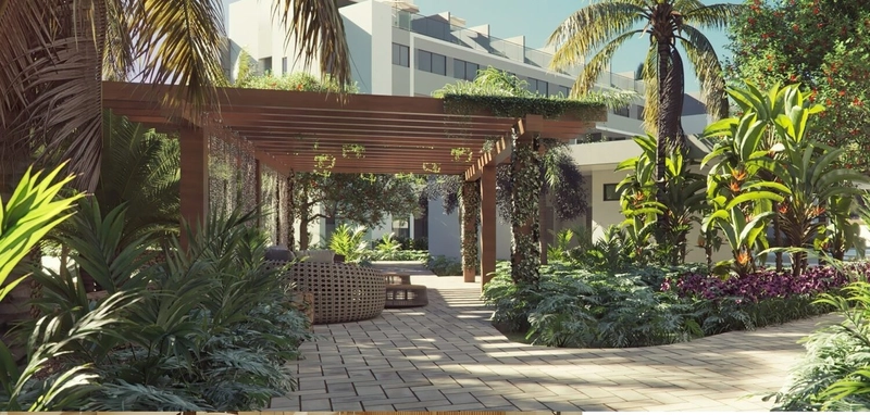 Apartamento Rooftop com 3 quartos e 80 mensais na praia dos Carneiros