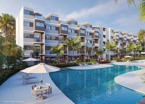 Apartamento Rooftop com 3 quartos e 80 mensais na praia dos Carneiros: 10ª foto da galeria de imagens do imóvel