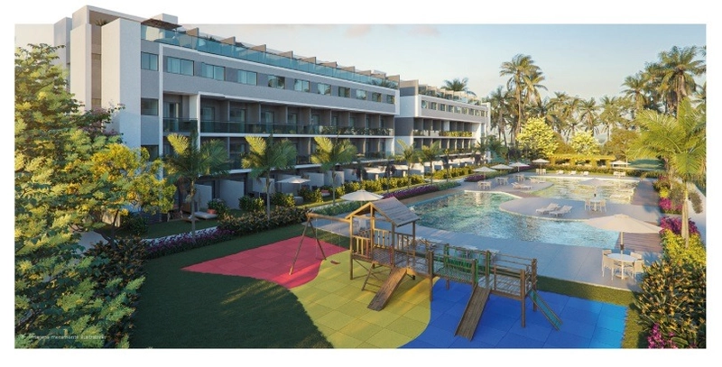 Apartamento Rooftop com 3 quartos e 80 mensais na praia dos Carneiros: 15ª foto da galeria de imagens do imóvel