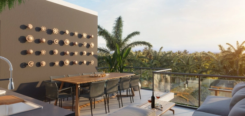 Apartamento Rooftop com 3 quartos e 80 mensais na praia dos Carneiros: 18ª foto da galeria de imagens do imóvel