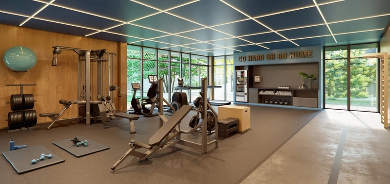 Apartamento Rooftop com 3 quartos e 80 mensais na praia dos Carneiros: 5ª foto da galeria de imagens do imóvel