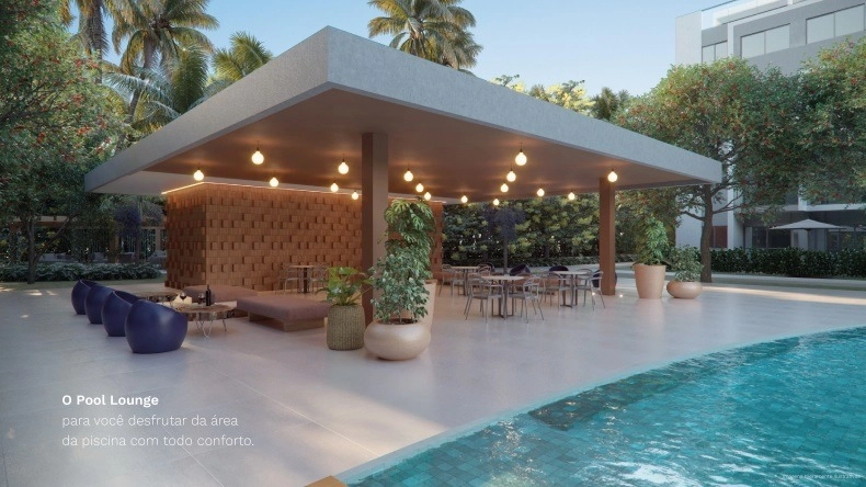 Apartamento Rooftop com 3 quartos e 80 mensais na praia dos Carneiros: 12ª foto da galeria de imagens do imóvel