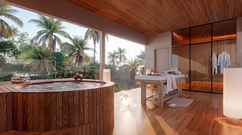 Apartamento Studio de 29m² e 34m² a venda na Praia do Toque: 10ª foto da galeria de imagens do imóvel