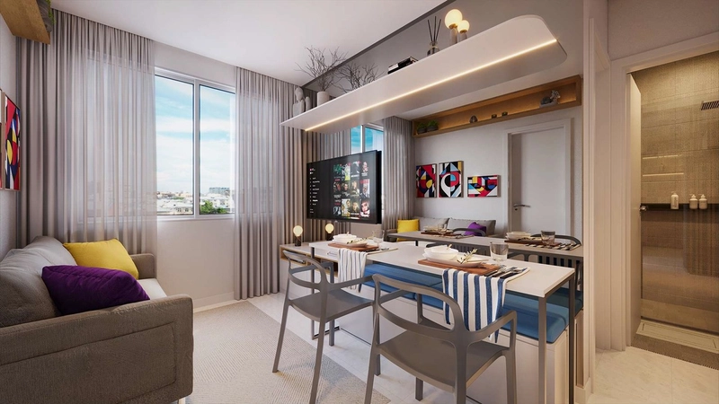 Apartamento a venda com 2 quartos, localizado no bairro de San Martin