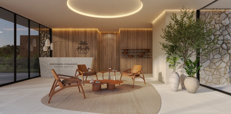 Apartamento a venda tipo Studio, localizado na Praia dos Carneiros: 4ª foto da galeria de imagens do imóvel