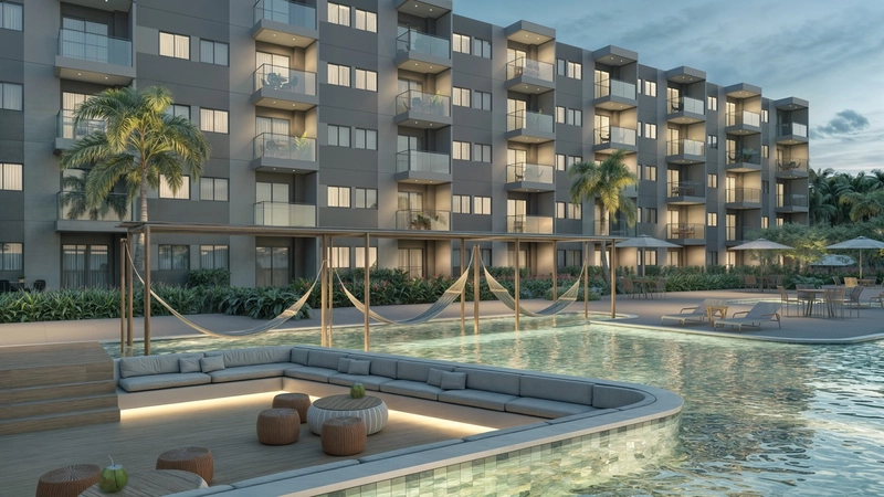 Apartamento a venda tipo Studio, localizado na Praia dos Carneiros