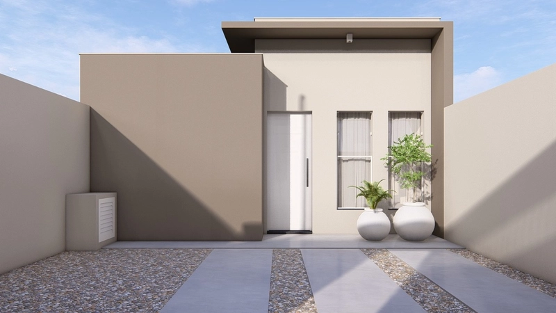 CASA A VENDA EM SALTINHO  NOVA COM 2 DORMITÓRIOS: 3ª foto da galeria de imagens do imóvel