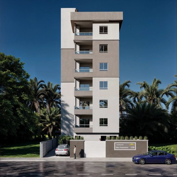 Apartamento com sacada e churrasqueira perto da Unifebe: 2ª foto da galeria de imagens do imóvel