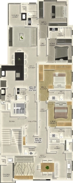 Lançamento no Guarani: apartamentos com 2 suítes e elevador: 13ª foto da galeria de imagens do imóvel