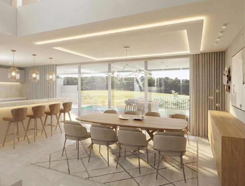 Casa de luxo no Reserva Club com 3 suítes e piscina borda infinita: 13ª foto da galeria de imagens do imóvel