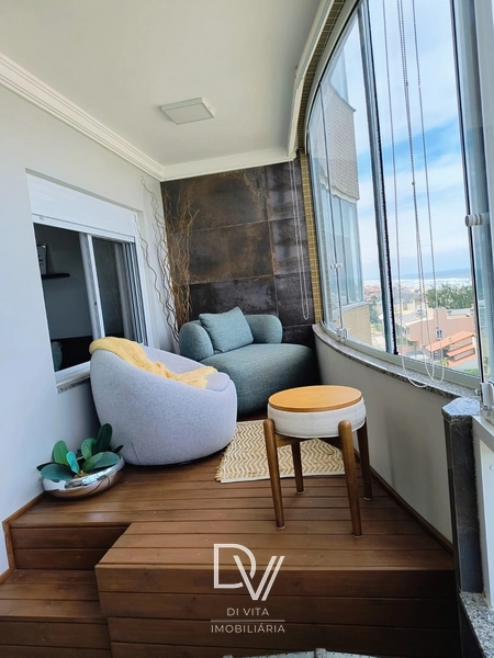 Apartamento de 02 dormitórios de frente para o mar: 5ª foto da galeria de imagens do imóvel